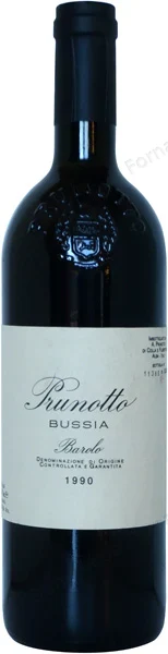 Barolo Bussia Prunotto 1990 Dominique Fornage Wine Vin ecole nobilis