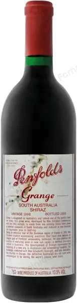 Grange_Hermitage_Penfolds_Shiraz Syrah_1992_Dominique Fornage Wine Vin ecole nobilis