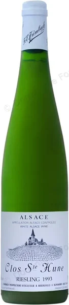 Riesling Clos Sainte Hune Trimbach 1993 Dominique Fornage Wine Vin ecole nobilis
