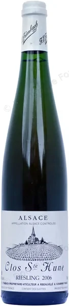 Riesling Clos Sainte Hune Trimbache 2006 Dominique Fornage Wine Vin ecole nobilis