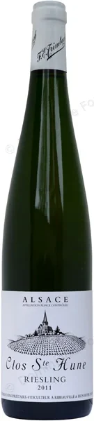 Riesling Clos Sainte Hune Trimbach 2011 Dominique Fornage Wine Vin ecole nobilis