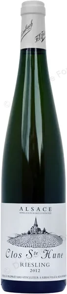 Riesling Clos Sainte Hune Trimbach 2012 Dominique Fornage Wine Vin ecole nobilis