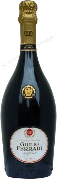 Riserva Fondatore Giulio Ferrari Lunelli Trento 2002 Dominique Fornage Wine Vin ecole nobilis