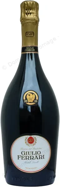 Riserva Fondatore Giulio Ferrari Lunelli Trento 2010 Dominique Fornage Wine Vin ecole nobilis