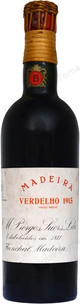 MADEIRA VERDELHO, BORGES 1915