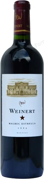 Malbec Estrella Weinert Mendoza 1994 Dominique Fornage Wine Vin ecole nobilis