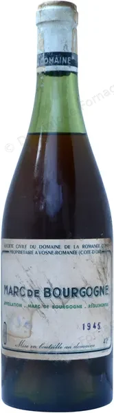 Marc Bourgogne Domaine Romanee Conti 1945 Dominique Fornage Wine Vin ecole nobilis