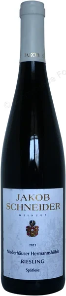 Riesling Spatlese Jakob Schneider Niederhauser Hermannhohle dominique Fornage ecole nobilis