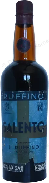 Vecchio Salento Rosso Ruffino 1945 Dominique Fornage Wine Vin ecole nobilis