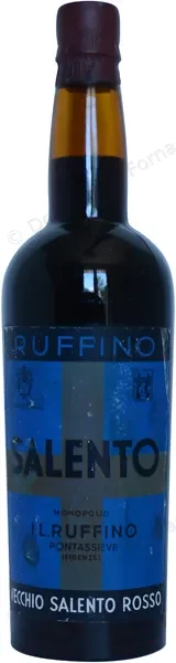 Vecchio Salento Rosso Ruffino 1947 Dominique Fornage Wine Vin ecole nobilis