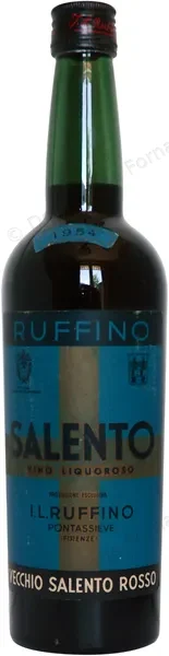 Vecchio Salento Rosso Ruffino 1954 Dominique Fornage Wine Vin ecole nobilis