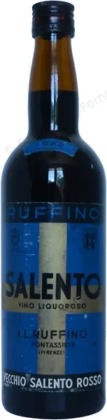 Vecchio Salento Rosso Ruffino 1968 Dominique Fornage Wine Vin ecole nobilis