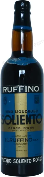 Vecchio Soliento Rosso Ruffino 1970 Dominique Fornage Wine Vin ecole nobilis