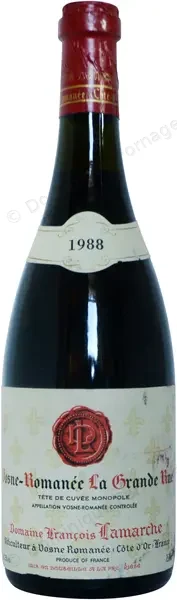 Vosne Romanee Grande Rue François Lamarche 1988 Dominique Fornage Wine Vin ecole nobilis