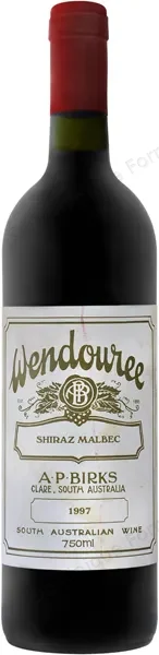 Wendouree Brady Birks Clare Australia Shiraz Malbec Syrah 1997 Dominique Fornage Wine Vin ecole nobilis