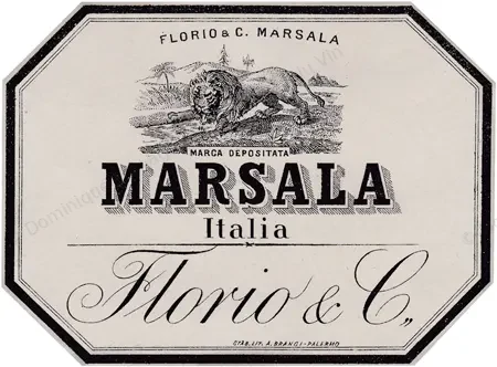 Florio Marsala sigle f Dominique Fornage Wine Vin ecole nobilis