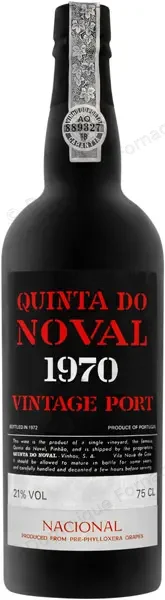 Porto Quinta Noval Nacional 1970 b Dominique Fornage Wine Vin ecole nobilis
