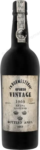 Porto Burmester 1963 Vintage Extra Selected C Dominique Fornage Wine Vin ecole nobilis