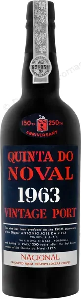 Porto Quinta Noval Nacional 1963 b Dominique Fornage Wine Vin ecole nobilis